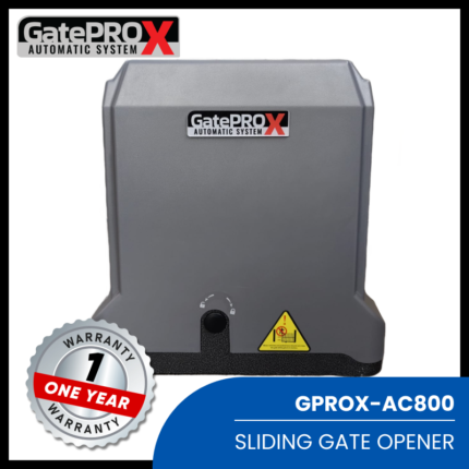 FOTO GATEPROX MESIN PAGAR GESER AC 800 KG OTOMATIS SLIDING GATE FULLSET