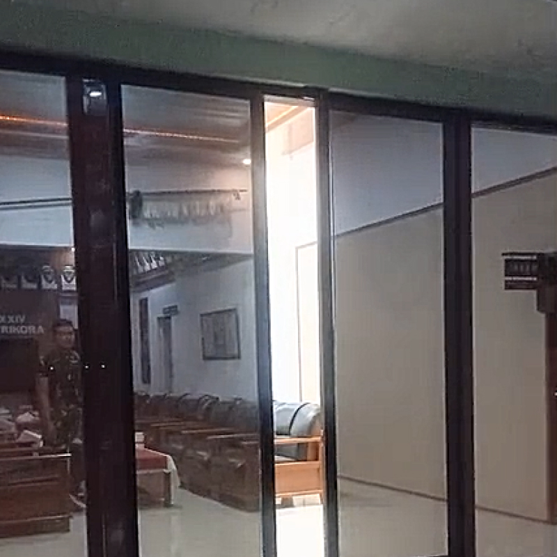Foto Pemasangan Sliding Door Gate PRO X 250kg Papua